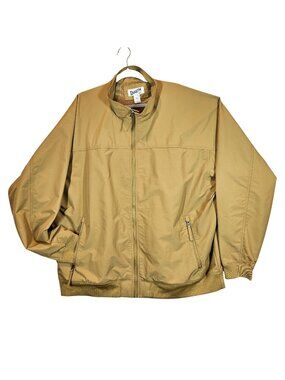 Duluth Mens Tan Jacket 2XL Nylon Gusset under arm windproof Casual Office Beach